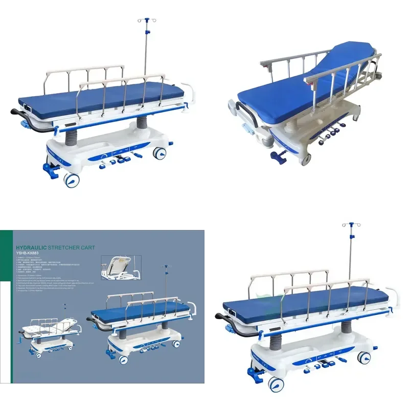 for  KX883 Medical Hospital Aluminum Alloy Ambulance Stretcher