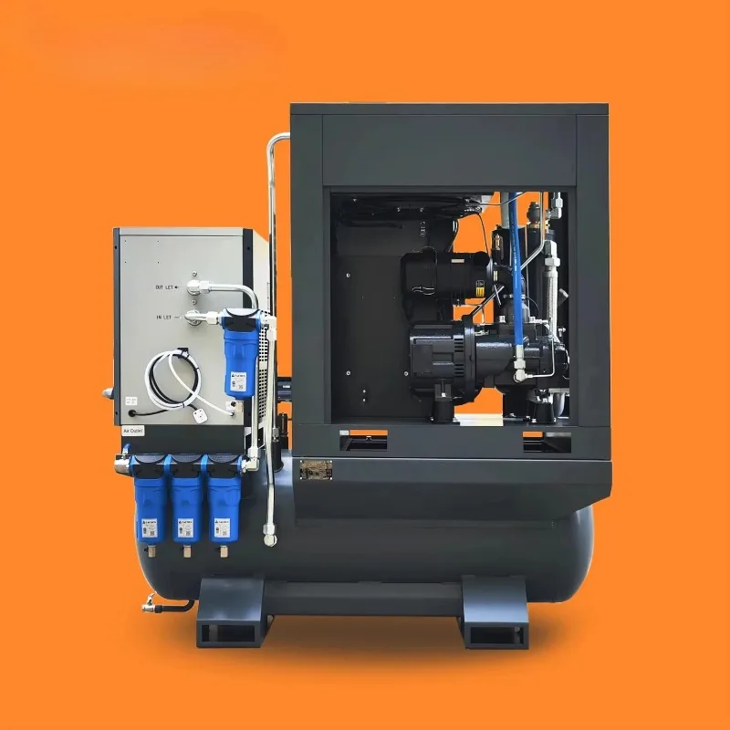 

VERDES Industrial Rotary All in One Screw air Compressor 11 15 22 37 kw Compresor De Aire 8 10 15 16 20 bar with air Dryer 500l