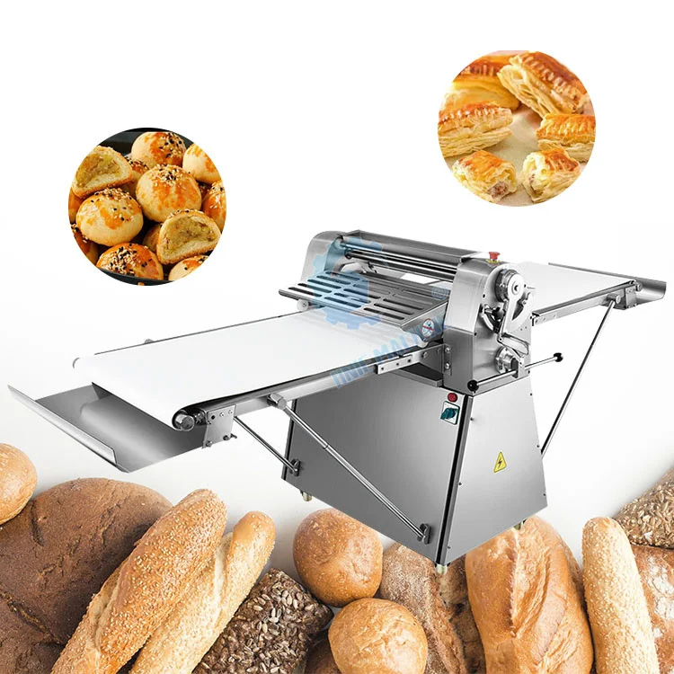 

Dough Sheeter Table Top CE Automatic Imported Belt Dough Sheeter Factory Wholesale Pressing Machine Dough Sheeter