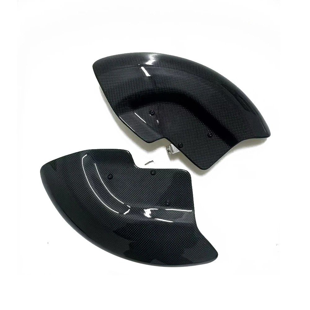 Per Ducati V2 V4 V4S Street Fighter pinza in fibra di carbonio kit copertura ruota radiatore deflettore aria carenatura accessori moto