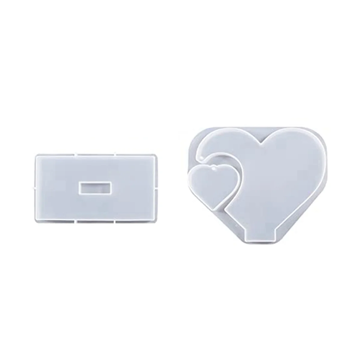 

Heart Resin Molds for , Heart Picture Frames Silicone Molds, Silicone Molds for DIY Home Decoration