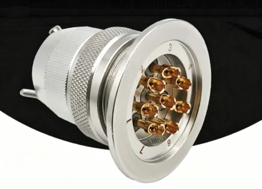 304 Stainless Steel Air Plug KF16/25/40 Connector Vacuum Hermetic Glass Sintered Feedthrough Installation