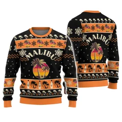 Funny Merry Christmas Pattern Sweatshirts For Men Santa Claus Duck 3D Printed Pullover Autumn O-Neck Hoodies Long Sleeves Tops