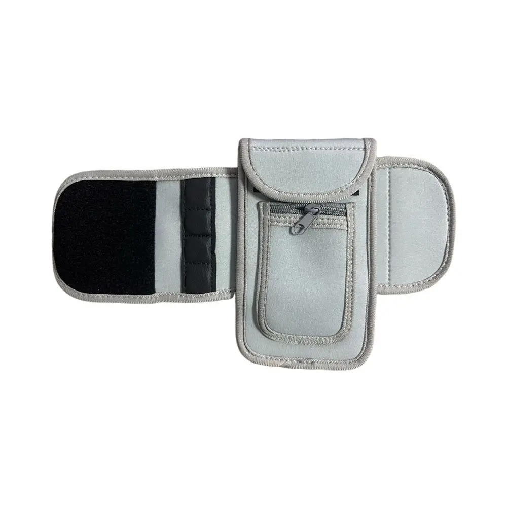 

Portable Gym Bottle Pouch Phone Holder Large Capacity Water Bottle Bag Easy Attachment with Carabiner Gym Sling Bag