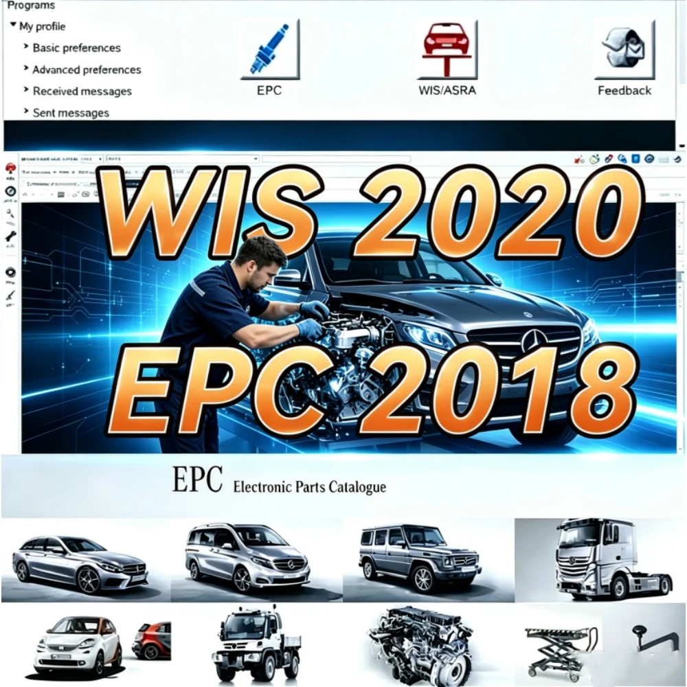 2026 Hot Selling newest 2020.10 MB STAR WIS/ASRA EPC Workshop Service Repair Manual and Parts Catalog For M-erce-des-Be-nz