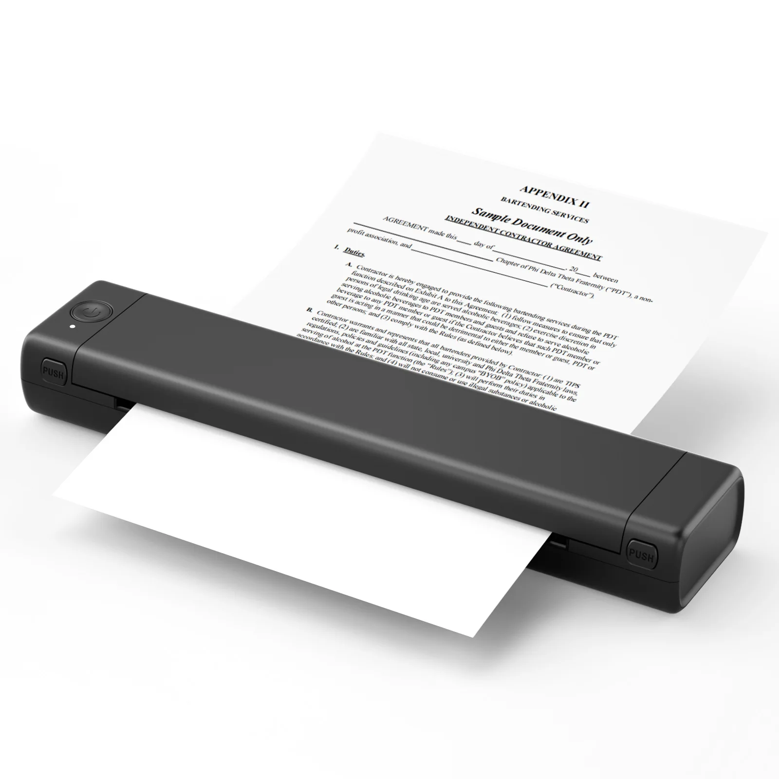Phomemo M08F A4 Thermal Portable Printer Mini Tattoo Stencil Wireless Travel Office Great Printing Photos