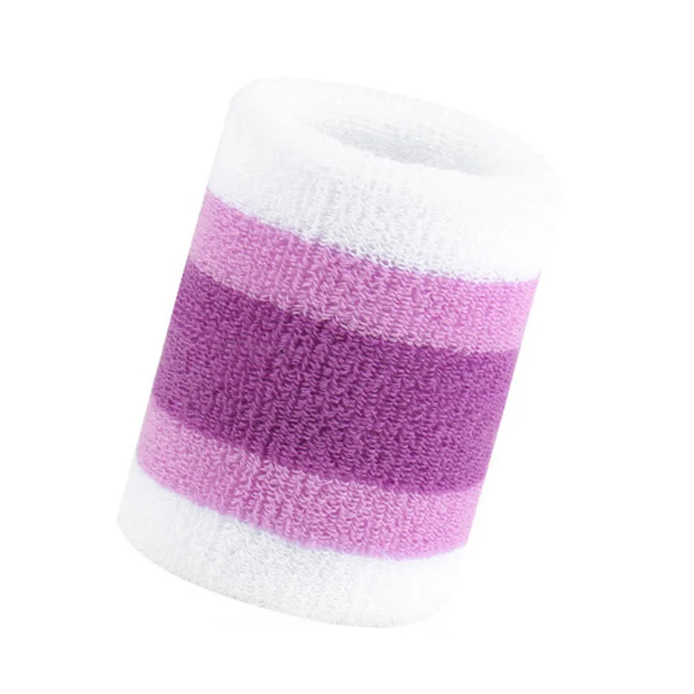 1Pc Wrist Sweatband Tennis Sport Wristband Volleyball Gym Wrist Brace Support Sweat Band Towel Bracelet Protector 8*10cm