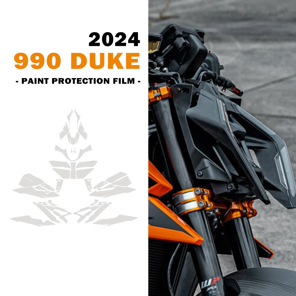 

990 Duke мотоцикл ТПУ Защитная пленка против царапин для KTM 990 DUKE аксессуары защита краски PPF 2024