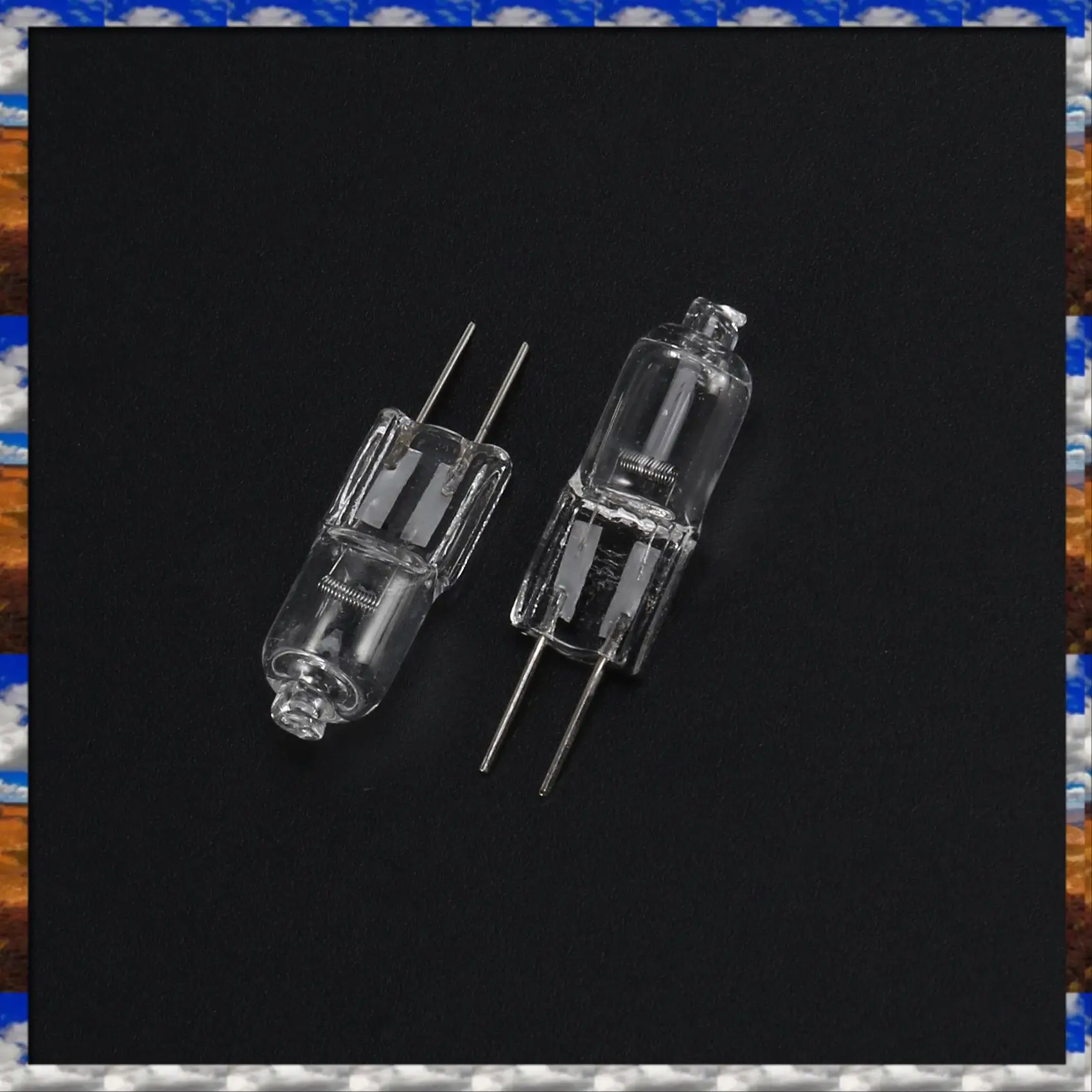Top Sale 10 Pcs, G4 Halogen Lamp 12V 35W Pin Lamp Warm White