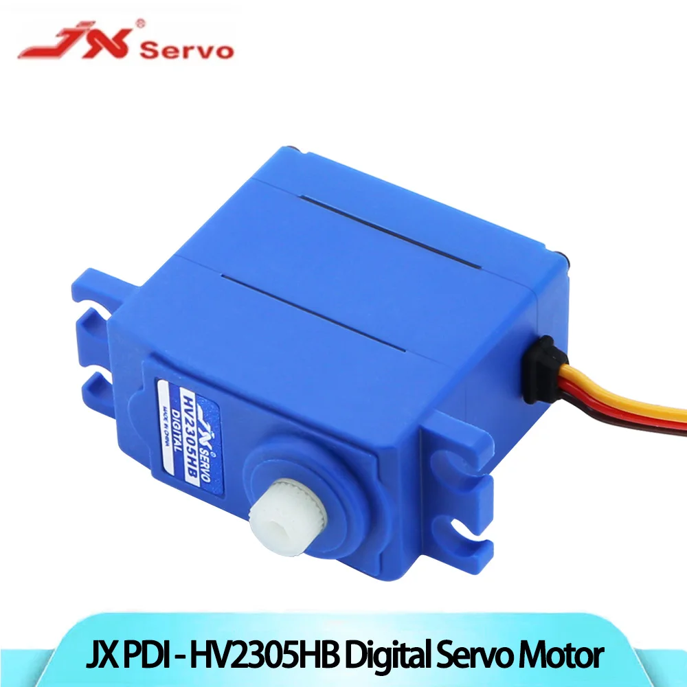JX سيرفو PDI-HV2305HB 7.5 كجم محرك معزز رقمي صغير لسيارة هليكوبتر RC روبوت مقاوم للماء IP67 0.11 ثانية/60 °   9 جرام عالية للأولاد