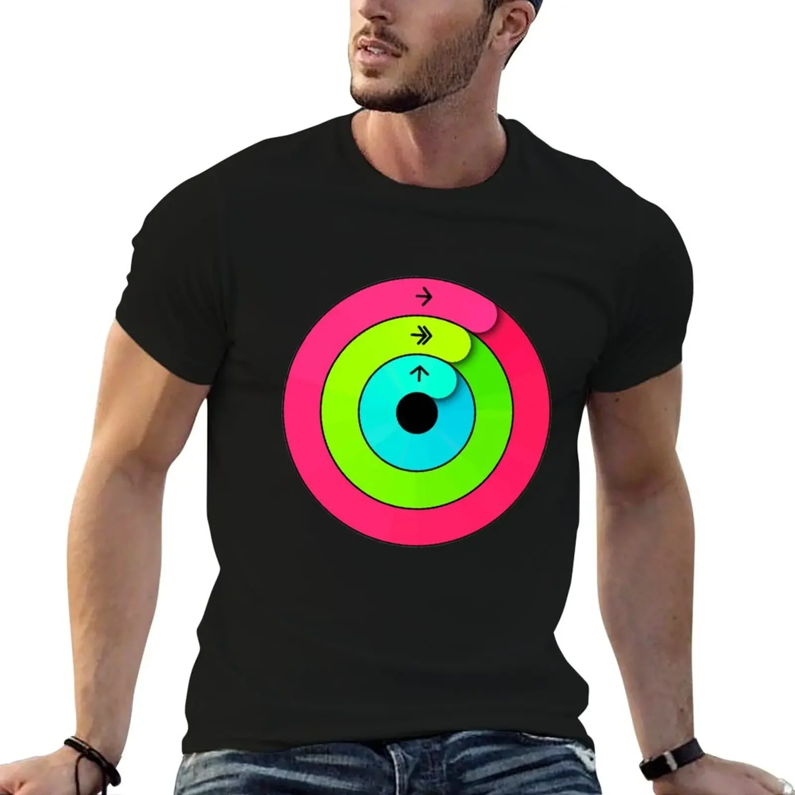 Apple Watch Activity Rings - Close Your Rings T-Shirt sweat animal prinfor boys vintage graphic tee t shirt men