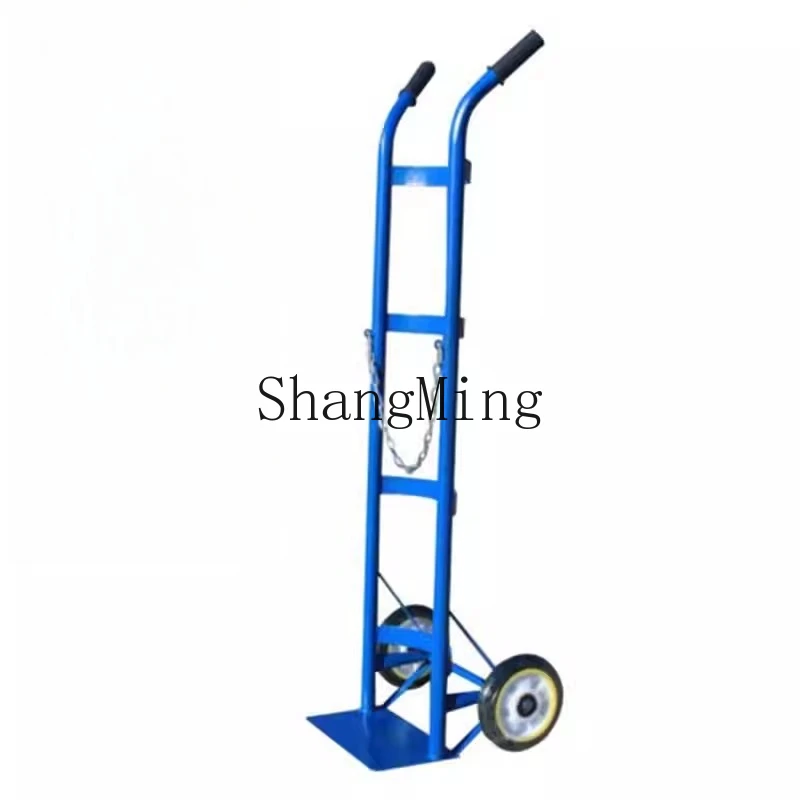 CL รถเข็นถังแก๊สหนารถบรรทุกมือ 40L กระบอกเดียวไม่มีขายึด