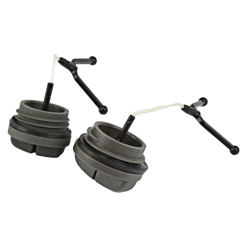 2Pcs/set Chainsaw Fuel Filler Door Cover Gas Tank Engine Oil Filler Cap Fit For Husqvarna 61 66 266 268 272 Chainsaw 501626602