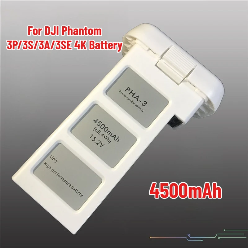 

For DJI Phantom 3P/3S/3A/3SE 4K Battery 4500mAh Intelligent Battery