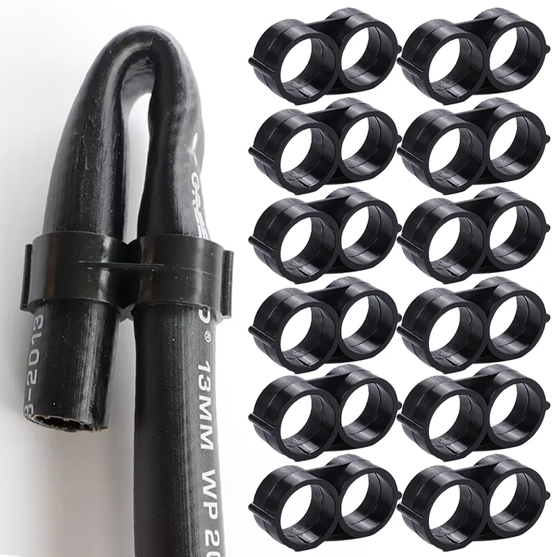120pcs/lot 8-Shaped 16mm Folding End Plug Agriculture Irrigation Water-saving Sealing End Fittings Hose Irrigation Stopper