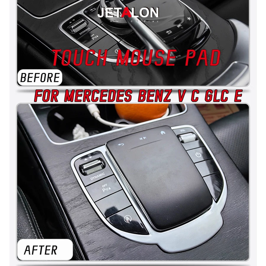 Multimedia Touch Mouse Pad Controller Unit For Mercedes Benz V Class V260 V250 W447 C GLC E Class Car Monitor Accessories