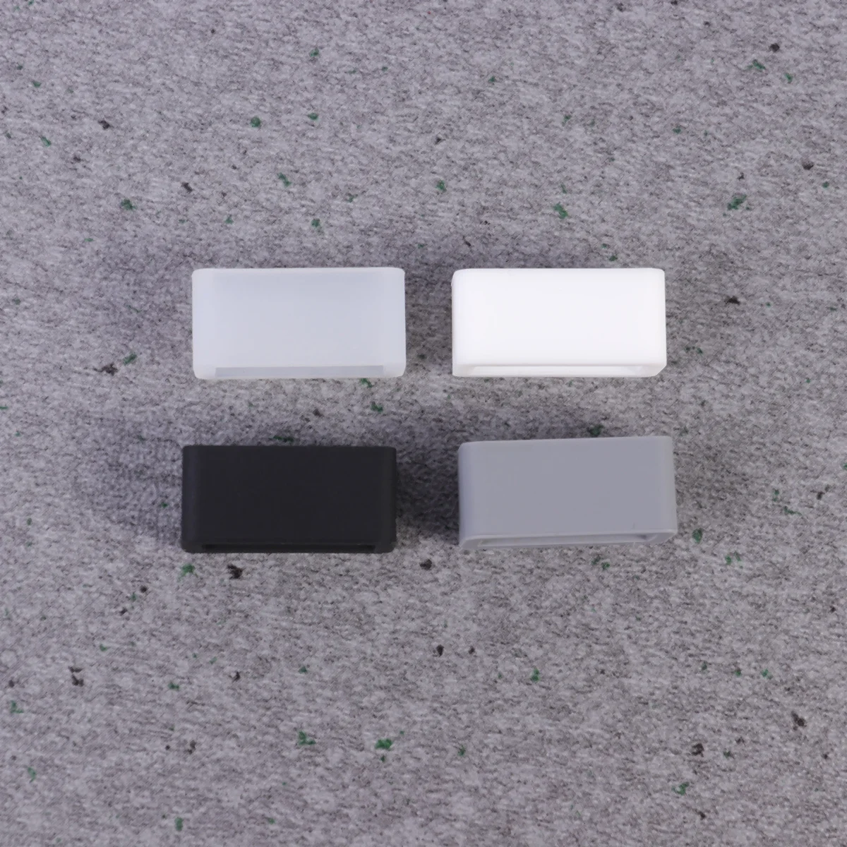 4pcs 14Mm Watch Strap Buckle Silicone Bezel Activity Ring For Smartwatch Replacement Glue Gasket Watchstrap Looping Ring