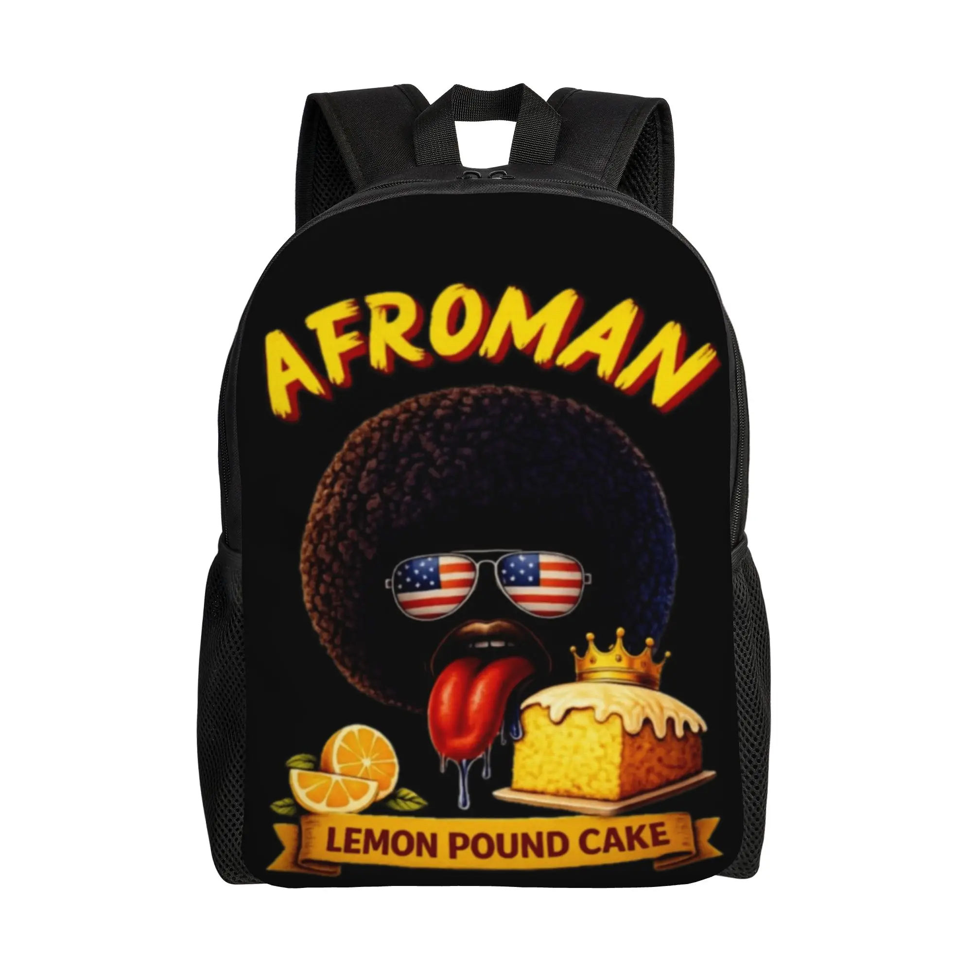 

Afroman Justice for Lemon Pound Cake Backpack for Girls Boys Kids Lightweight School Bags for Toddlers Kindergarten