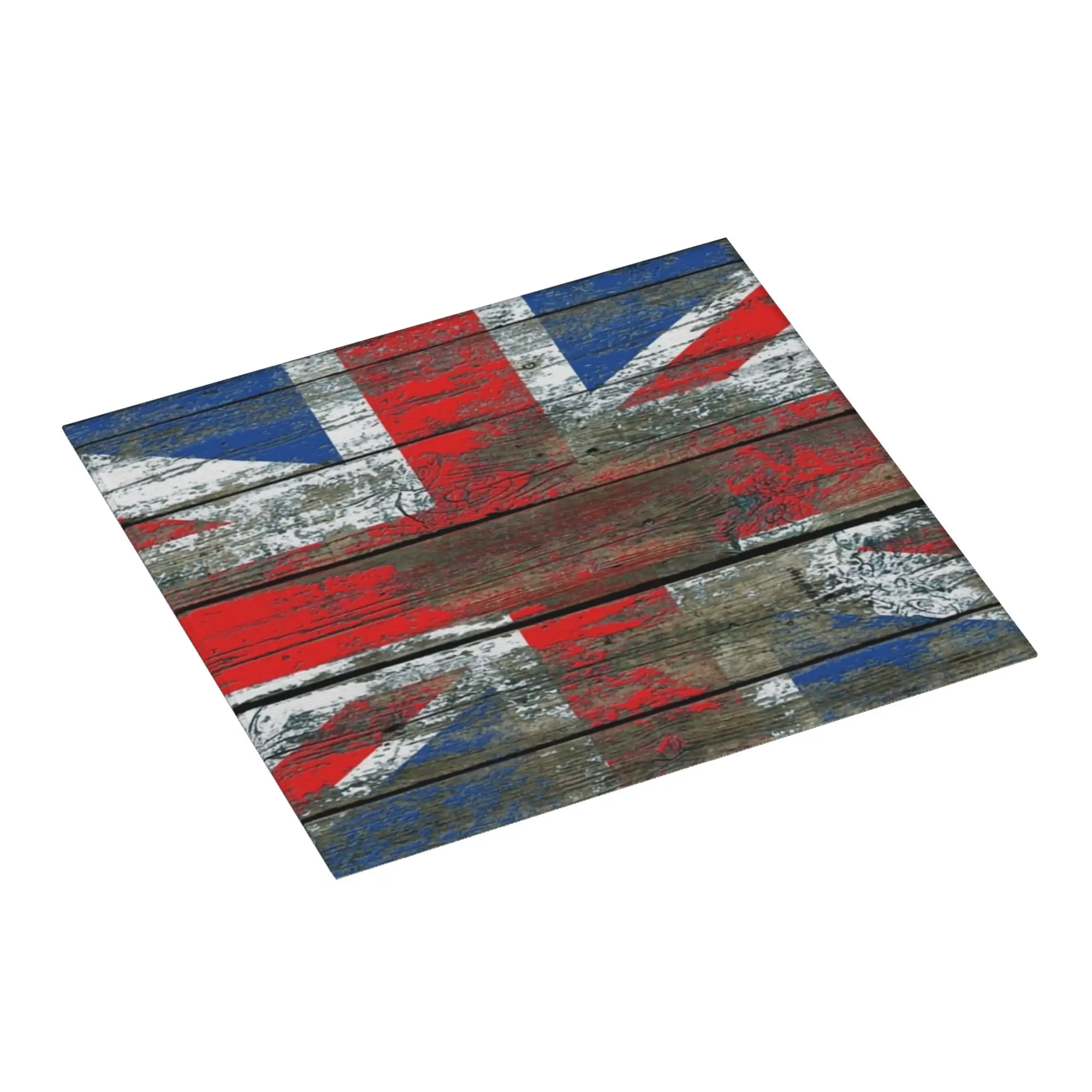 UK Flag United Kingdom Flag Great Britain Flag British Flag Non Slip Kitchen Counter Protector Mat Barware Mat For Kitchen