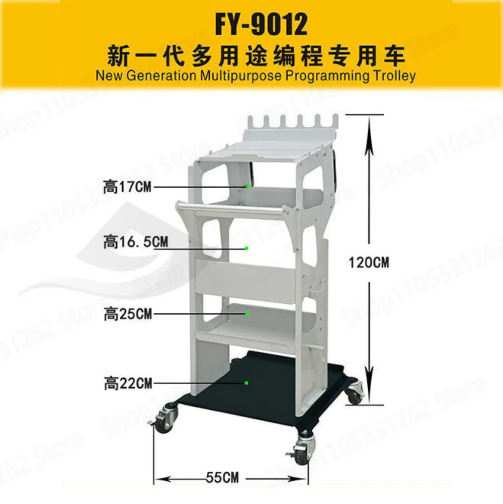 Diagnostic computer tool cart mobile trolley kit set tool pack