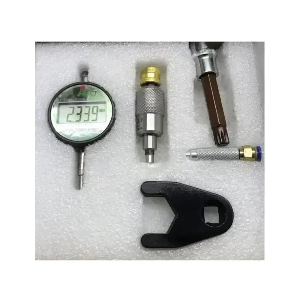 Common rail high pressure diesels fuel injection pump tester, common rail tube pressure gauge