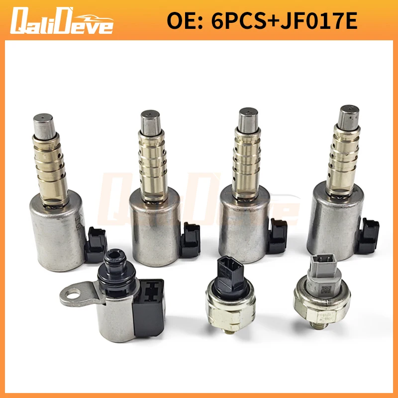 

Original JF016E JF017E RE0F10D For Nissan X-Trail Altima For Infiniti JX35CVT8 Gearbox Transmission Solenoids + Pressure Sensors