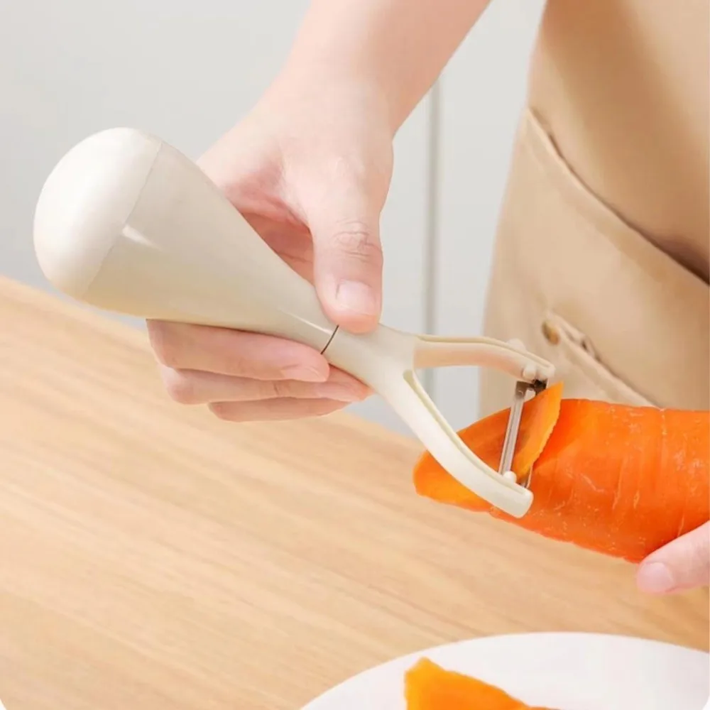 New 2-in-1 Tumbler Vegetable Peeler Ergonomic Multi-functional Fruit Peeler Kitchen Shredder For Fruit and Vegetable