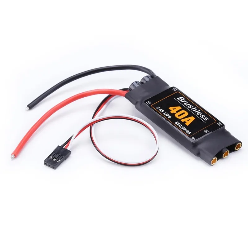 Brushless 30a 40a Brushless Electric Tuning 2 s-4s sayap tetap Multi Axis Xxd upgrade Esc pengendali jarak jauh Traversal pesawat