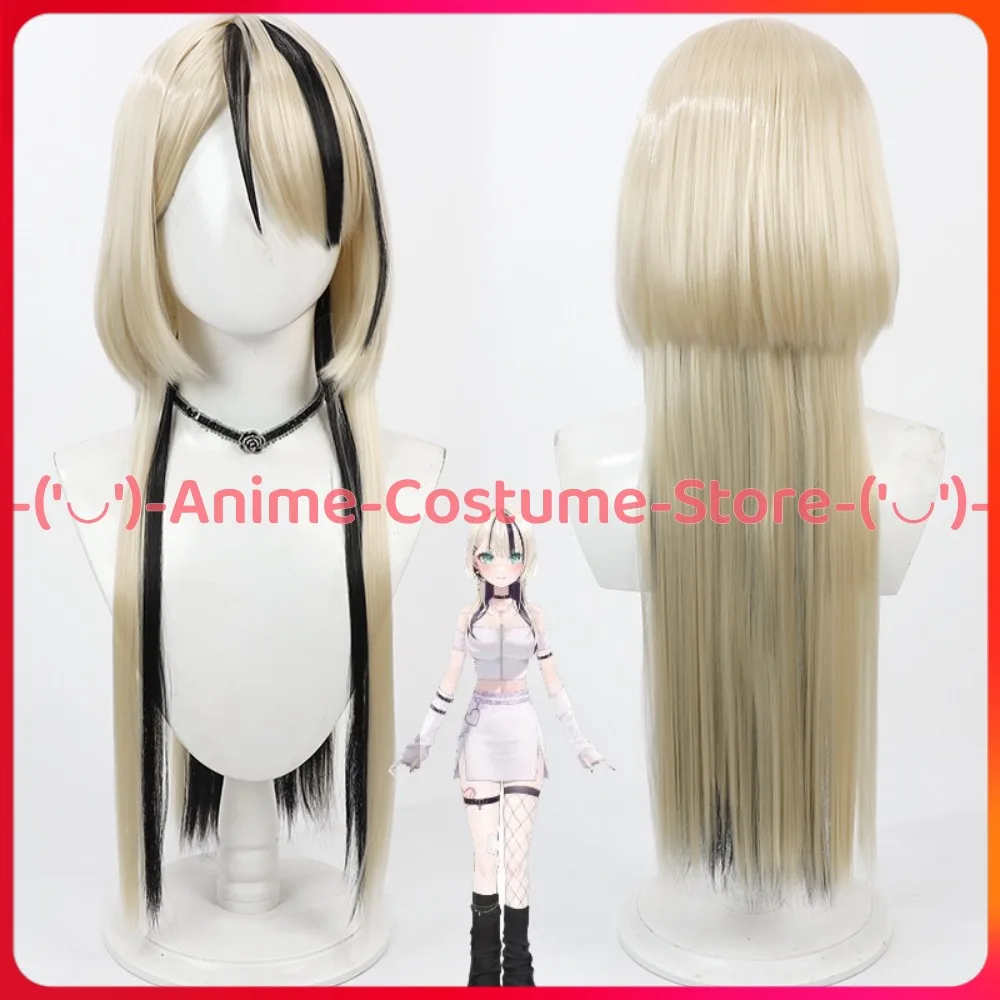 

NIJISANJI VTuber Kurumi Noa Cosplay Wig Anime Game Character Halloween Carnival Party Costume Wigs Heat Resistant Synthetic Hair