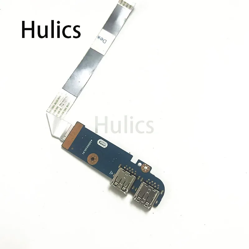 Hulics Used FOR HP15-DW 15S-DY 15S-DU TPN-C139 LAPTOP USB Board LS-H327P CABLE