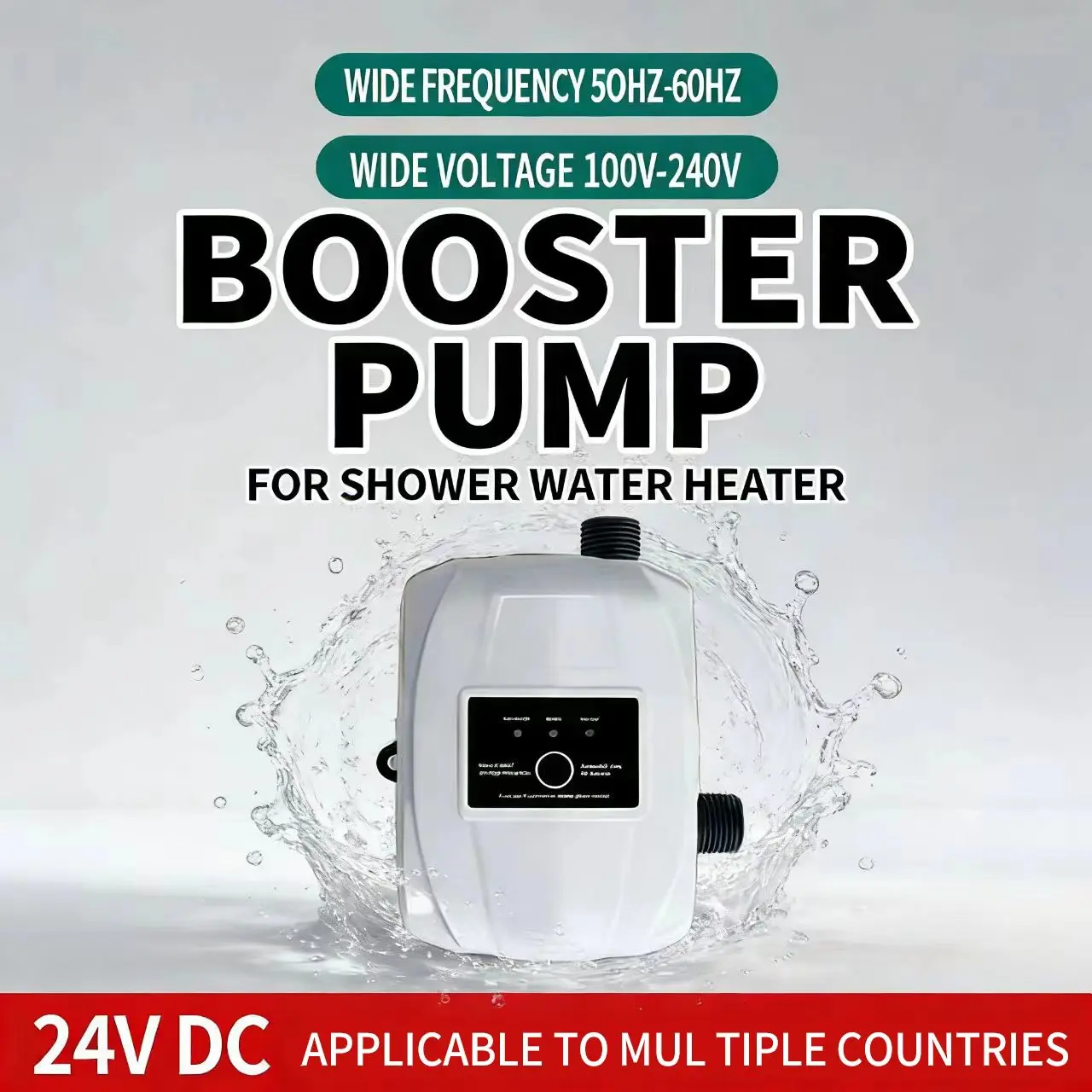shower Booster Pump Brushless Water Pump 13.5m 24v Automatic Pressure Controller Home Boost Water Heater