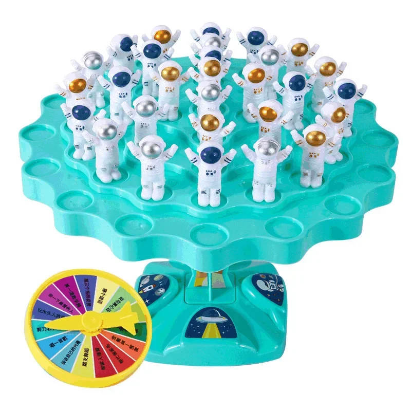 Spaceman Balance Tree Toy Educatief Montessori Wiskundespeelgoed voor kinderen Balanceerbord Ouder-kind interactie Tafelspellen