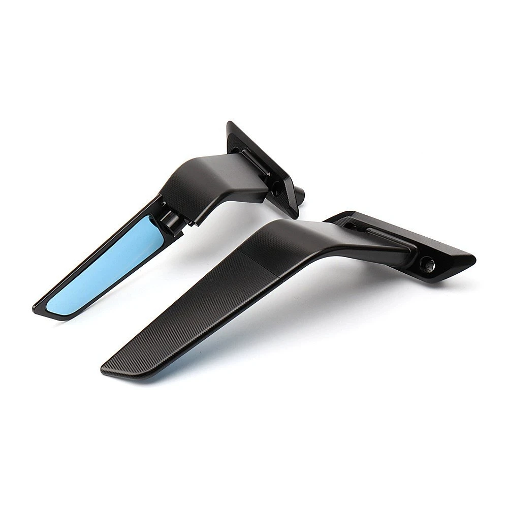 PER Yamaha T-MAX560 2022-2024 Specchietti da corsa CNC - Spoiler aerodinamico a doppia modalità e design pieghevole