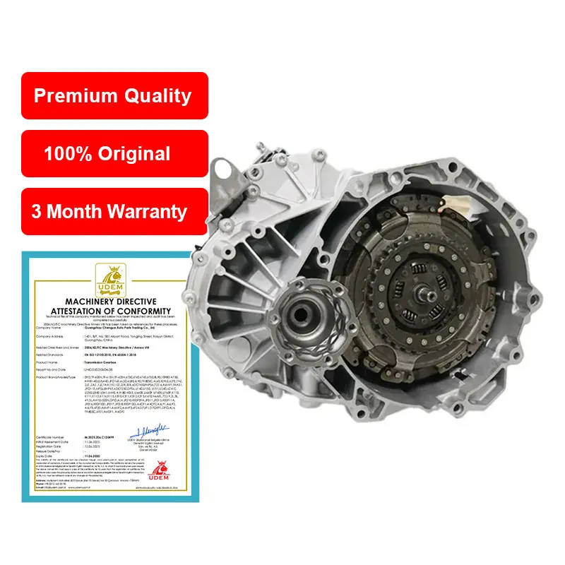 

CSD Remanufactured 0AM DQ200 1.4T 1.8T DSG Gearbox 7 Speed Automatic Transmission Aluminum Alloy 3-Month Warranty 2016 VW