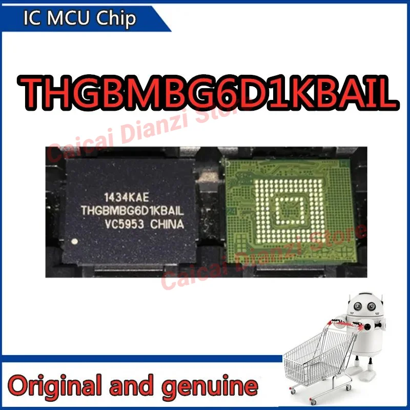 

10-1 шт. Φ EMMC BGA KLM4G1FEPD B031 100% Новый оригинальный