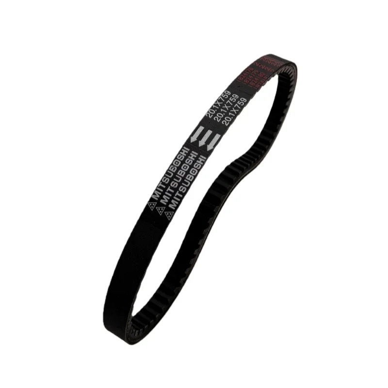 CVT Drive Belt 20.1 759 20.1x759 reinforced belt for 4 stroke air cooled Chinese Scooter ATV 152QMI GY6 125 GY6125 cc long-case