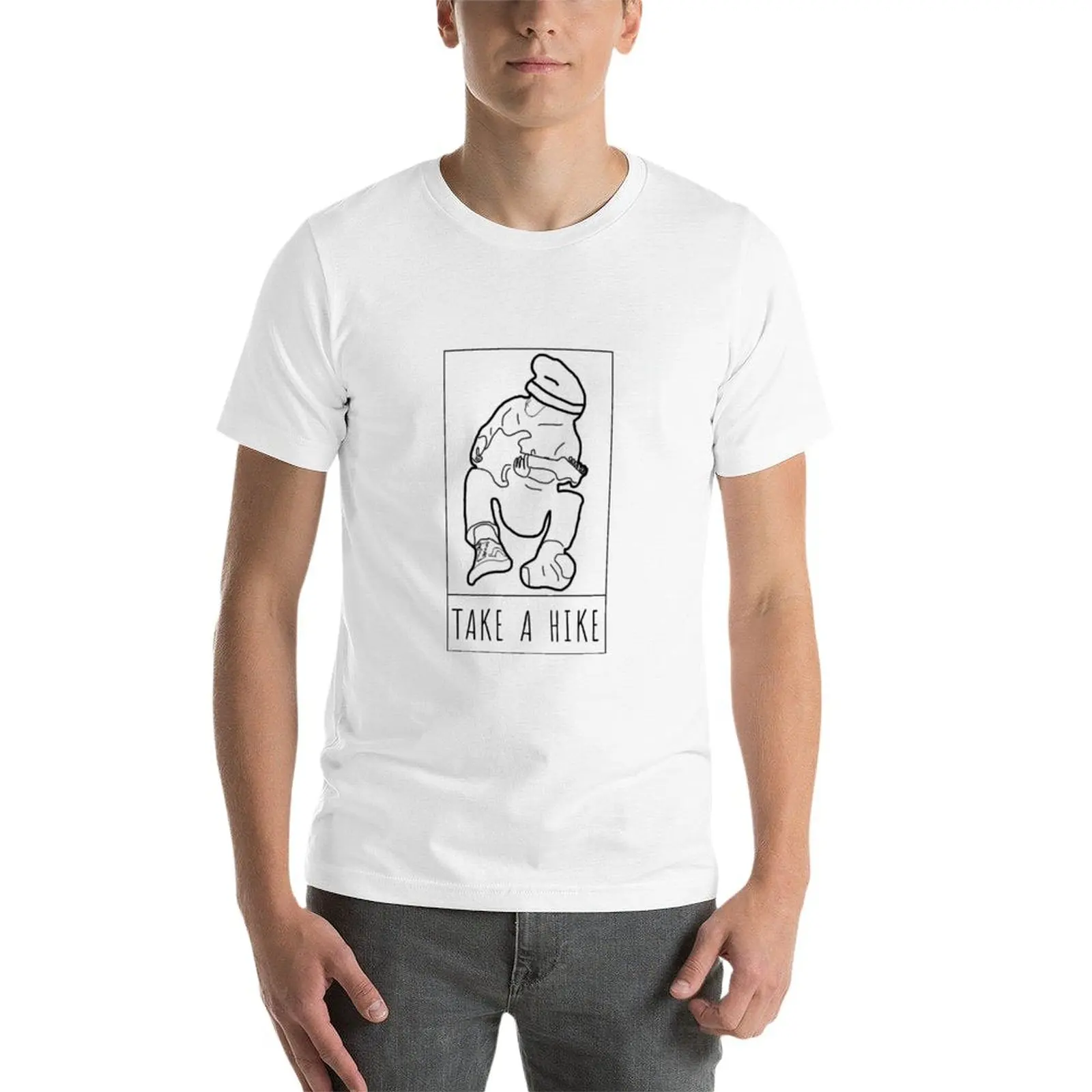 New Mt. Eddy's Jakob Armstrong- Outline Edit T-Shirt cute tops T-shirt short Short sleeve fitted t shirts for men