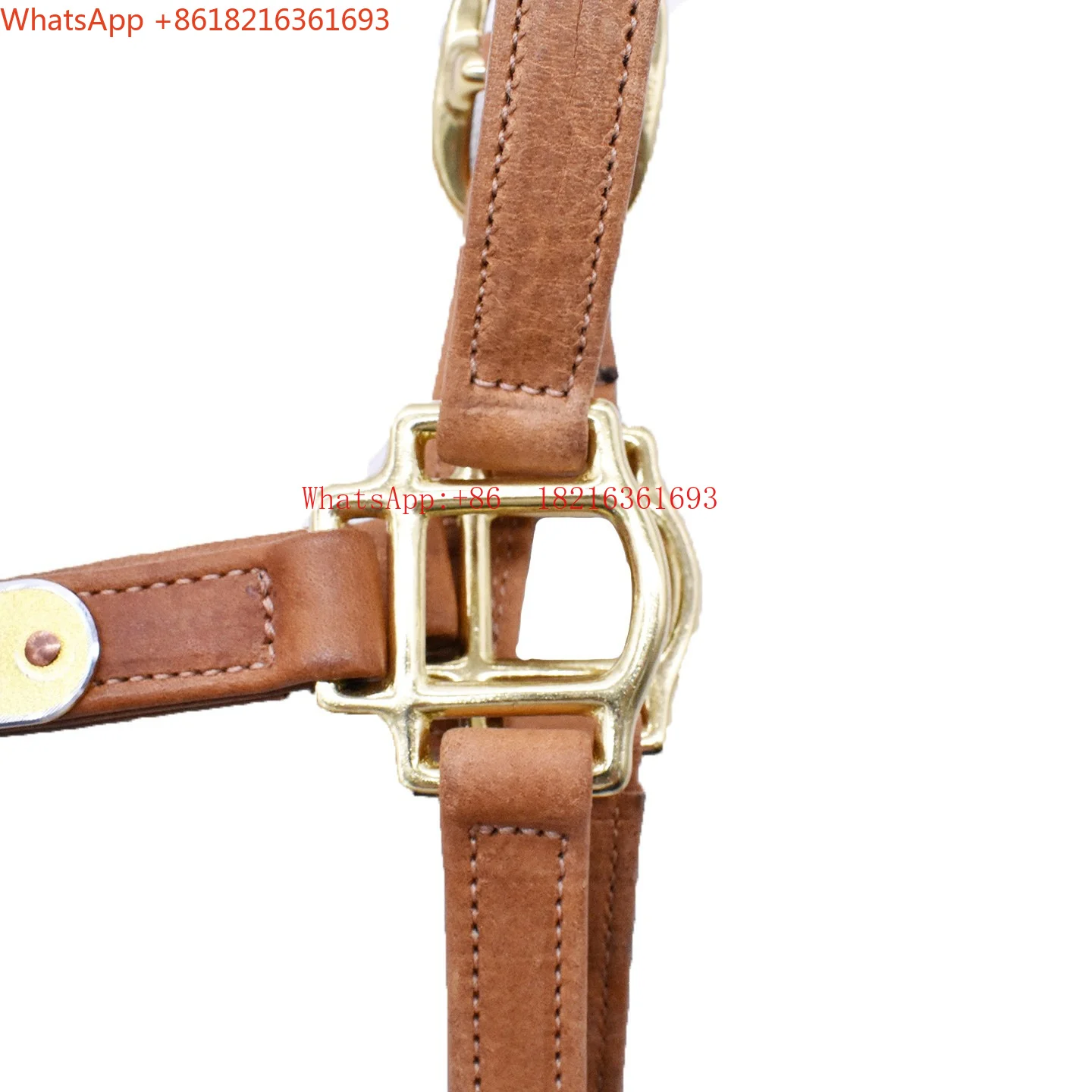 Limited Offer Equestrian Leather Bridle, Horse-leading Equipment, Leather Buckle Adjustment, Durable Bridle