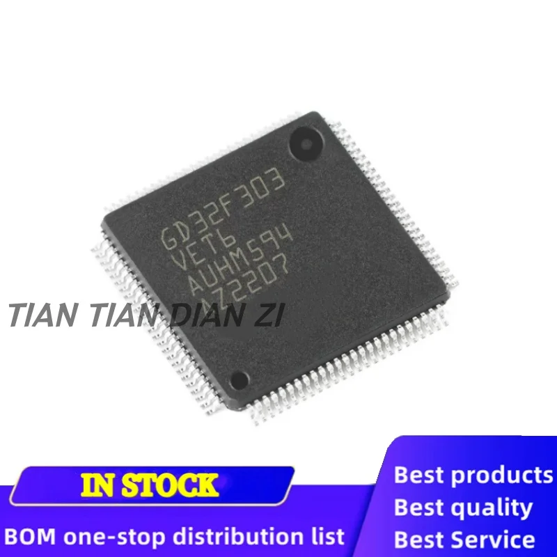 1pcs/lot GD32F303VET6 LQFP-100 ic chips in stock