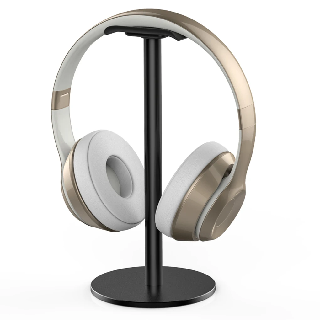 Stijlvolle Headset Ondersteuning Stand Brede Toepassing In Home Office En Bibliotheek Mat Oppervlak Ronde Rand