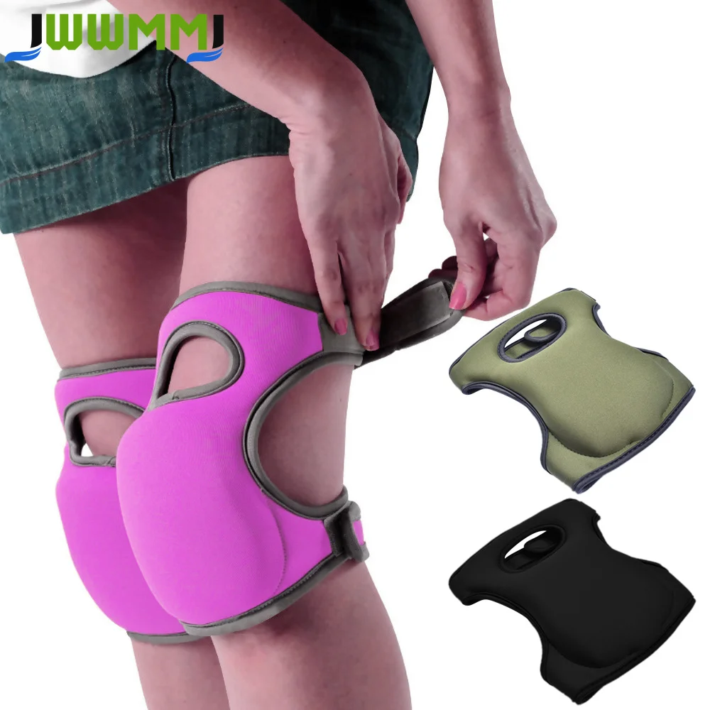 1Pair Gardening Knee Pads Anti Slip Protective Cushion Soft Ultra Comfort Kneepad for Gardener Cleaning Work Scrubbing Floors
