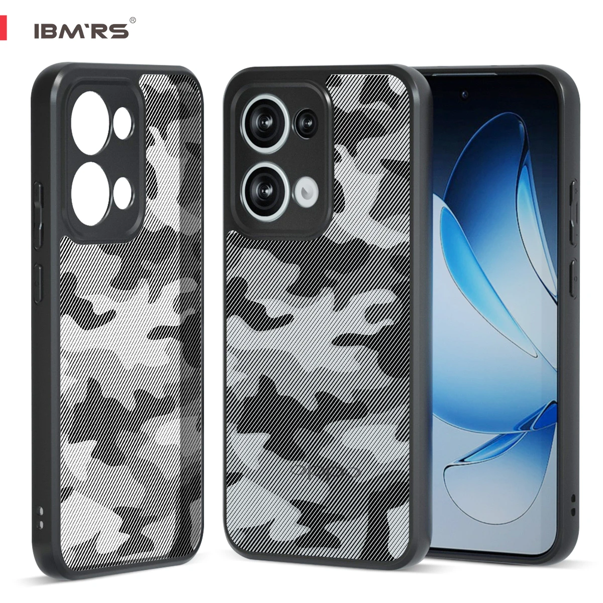 

IBMRS for Oppo Reno13 Case Shockproof Silicone Soft Cover Magnetic Magsafe Compatible