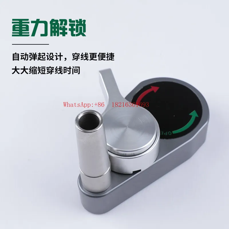 NEW    Gravity Base Large Button Professional Grade New Badminton Racket Threading Machine Accessories