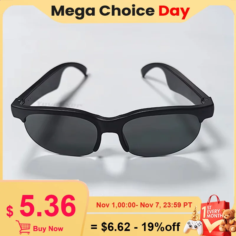 

Intelligent Bluetooth Glasses AI Translation Wireless Bluetooth Earphones Real time Multi language Translation Earphones