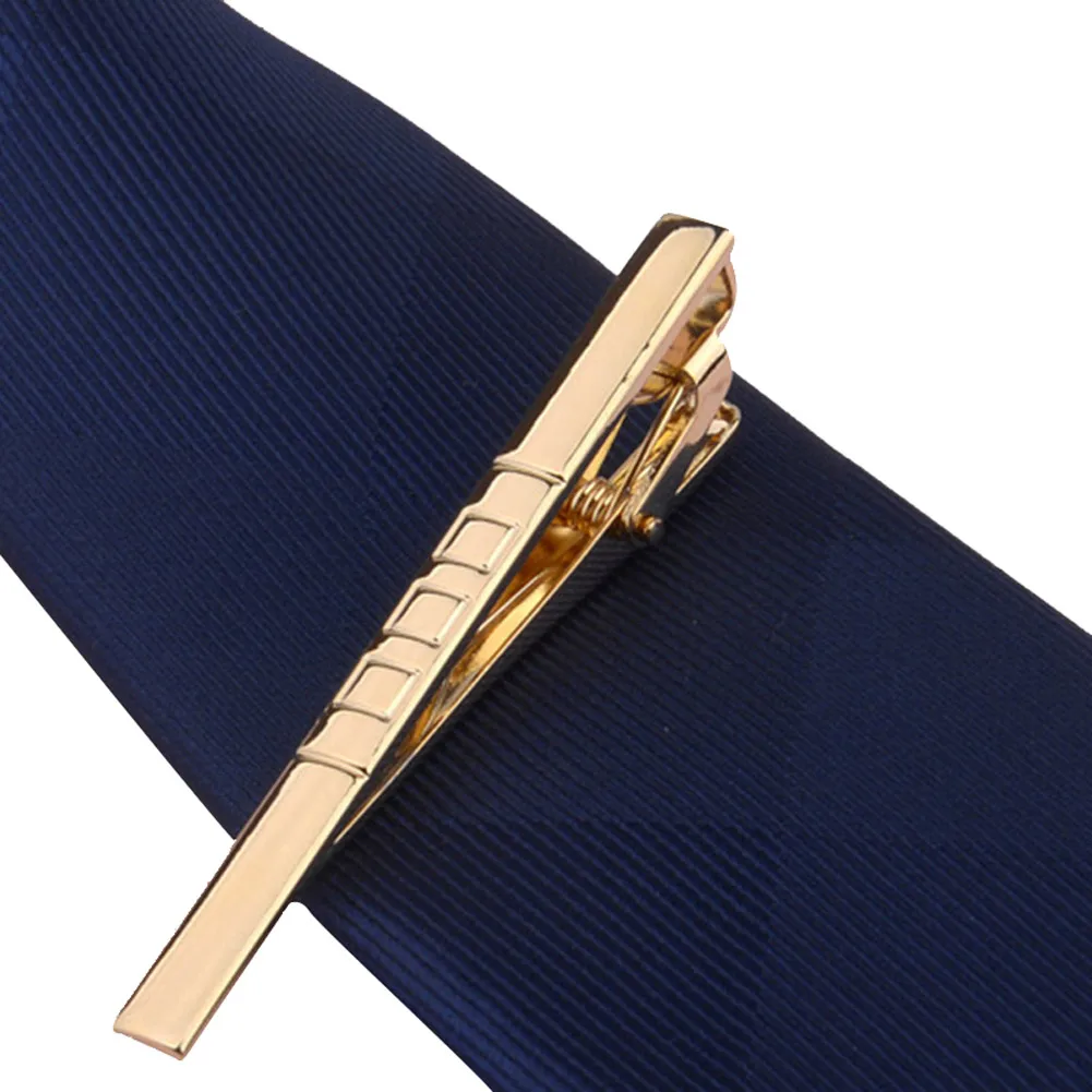 Men Metal Alloy Tie Clip Clamp Necktie Bar Clasp Wedding Bridegroom Business Fashion Formal Gifts