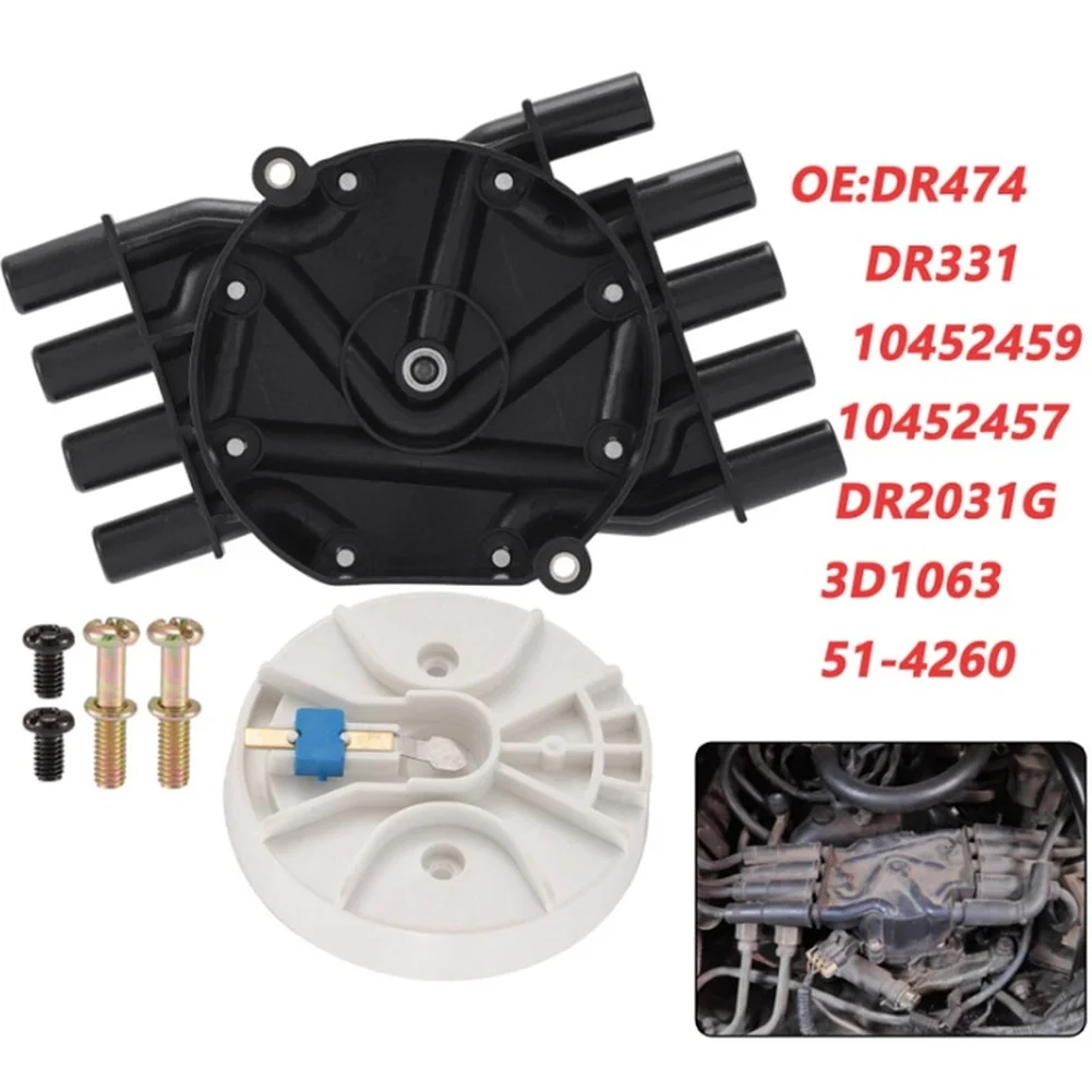 /Distributor /Cap Set 10452459 For Chevrolet For GMC C1500 K1500 For Tahoe 96-01 5.0L 5.7L For Vortec V8 Engine Ignition