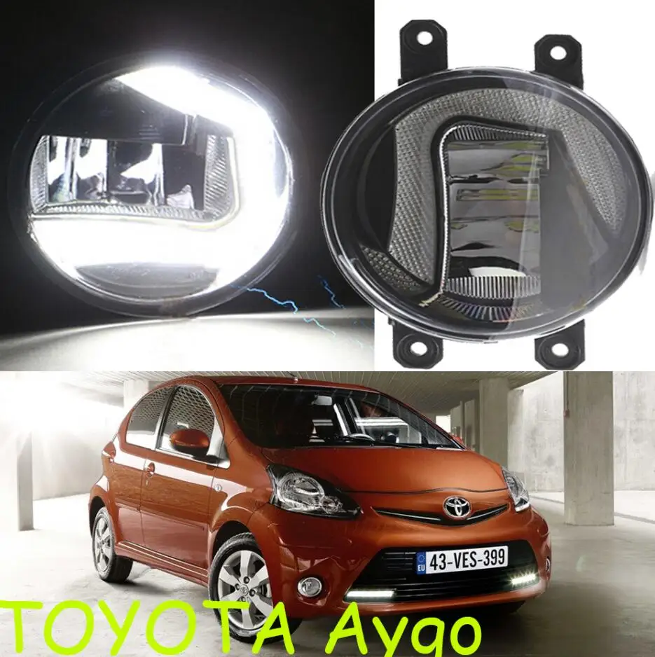 Car Bumper Lamp Headlight Hiace Daytime Light REVO Swith ON/OFF LED DRL Car Accessories Daylamp Aygo Estima Fog Lamp