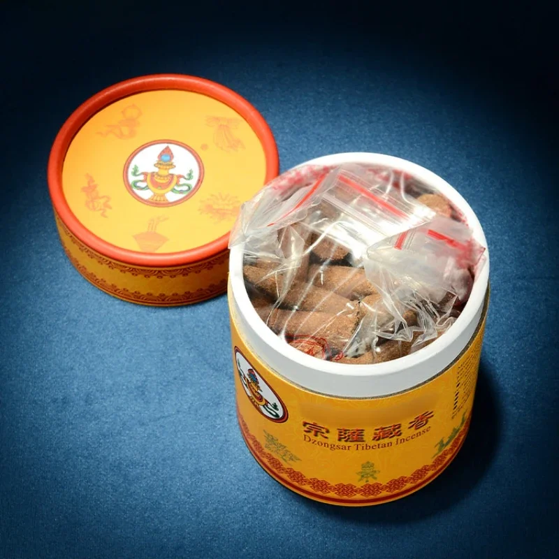 Buddhist Smoke Offering Tower Incense Natural Sandalwood Tibetan Incense  Home Indoor Temple Hall Zen Meditation Buddha Worship