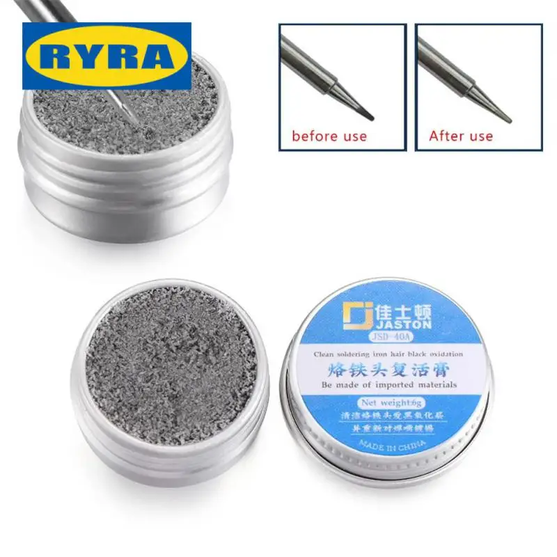 Solder Cream Electrical Soldering Iron Tip Refresher Cream Clean Paste Solder Iron Head Resurrection Non-stick Tin Repair Tool