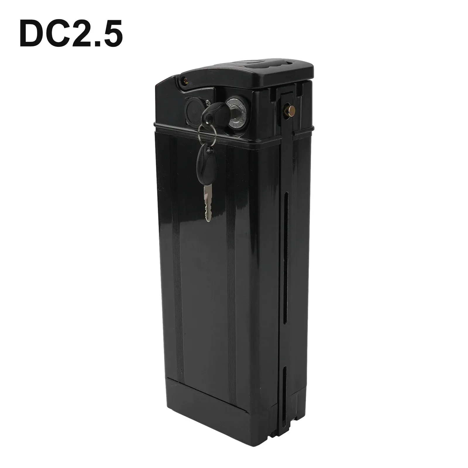 

1pc Electric Bike Battery Box Ecity Holder Case Electric Bicycle Lithium Battery Box Haiba Battery Box DC2.5/Conbike Large Capa